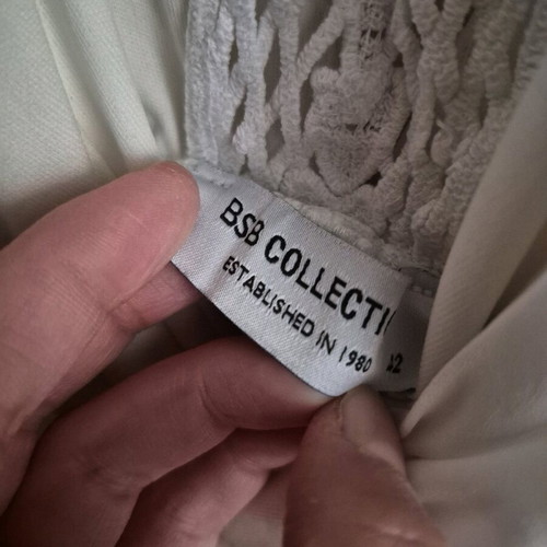 BSB one-piece shorts used, white, size L