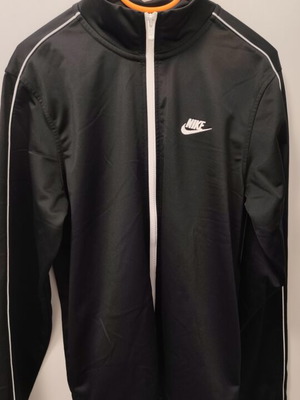 Nike μπουφάν αντιανεμικό καινούργιο, μαύρο με λευκές λεπτομέρειες, unisex