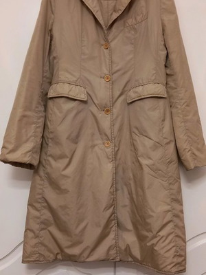 Alberto Aspesi coat beige like new, light and thin