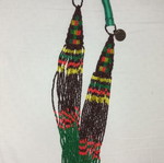 Necklace with beads ethnic boho like new, multicolor, brand Nice Things
