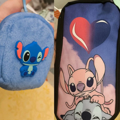 Disney Stitch and Scrump gift set with plush toys and accessories, new