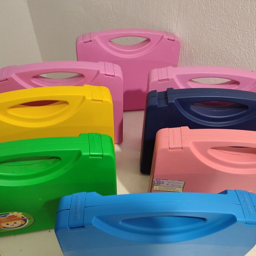 Playmobil boxes used, set of 8