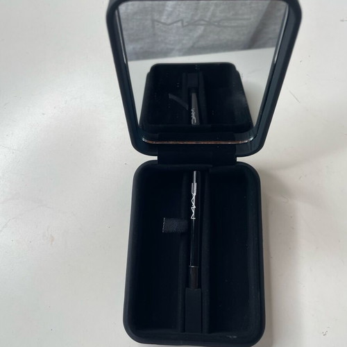 Mac lipstick case with brush new