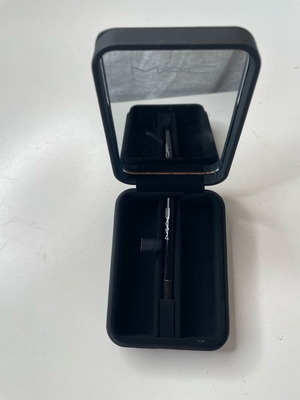 Mac lipstick case with brush new