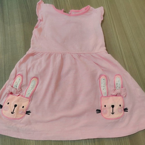 Baby dress like new, cotton, 1-2 years
