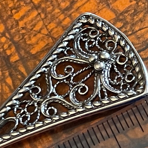 Handmade Russian filigree silver 925 earrings new