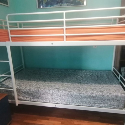 IKEA bunk bed like new with assembly manual and mattress