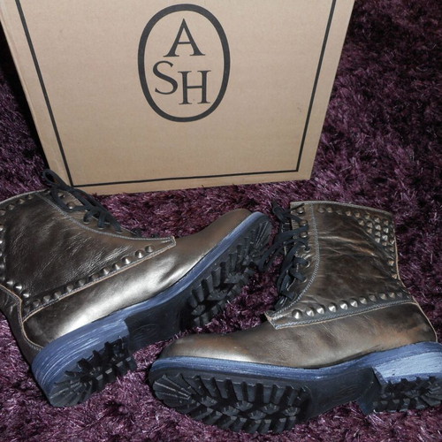 Ash Ralph boots new, size 39, gray and silver
