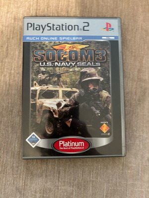 Socom 3 παιχνίδι PlayStation 2 μεταχειρισμένο, πλήρες