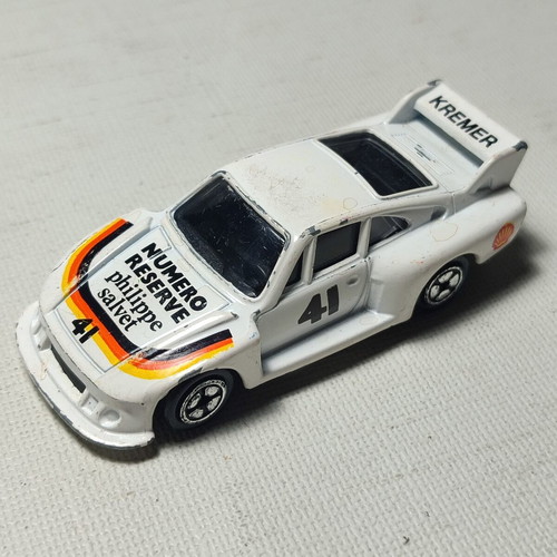 Corgi Porsche Kremer LeMans 1:64 toy car used, some marks