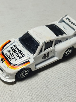 Corgi Porsche Kremer LeMans 1:64 toy car used, some marks