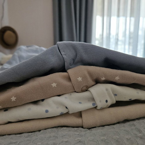 Baby rompers long sleeve pack of 4 for 9-12 months like new