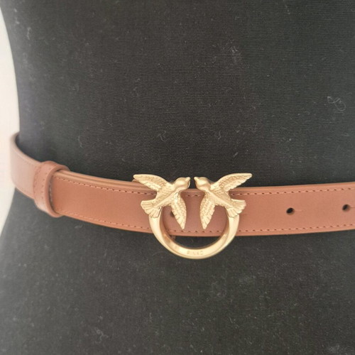 Pinko belt tan like new, size 75