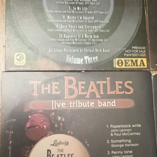 Tribute to Beatles 8 CD set like new, rock