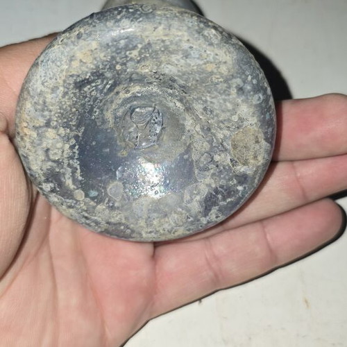 Glass Bottle used, hand-blown