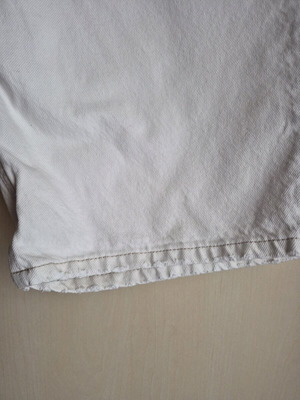 Zara men's white denim shorts like new, size M