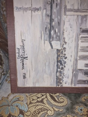 Painting by Diamantis Karakos Limnios like new