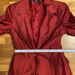 Silk red Kookai jacket used, size small
