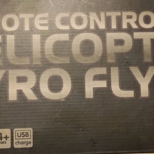 Gyro 3 Channel Helicopter like new