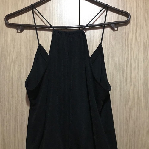 Bershka black top new, size M