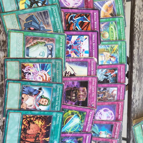 Yu-Gi-Oh! TCG cards, played condition, approx. 350