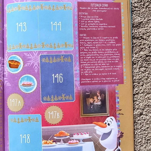 Panini album Frozen Olaf Adventure new with stickers