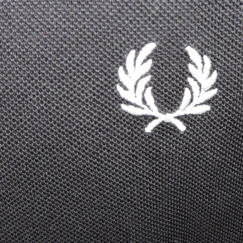 Fred Perry men's black long sleeve polo shirt XL