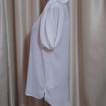 Janina white women's blouse, size 36 M