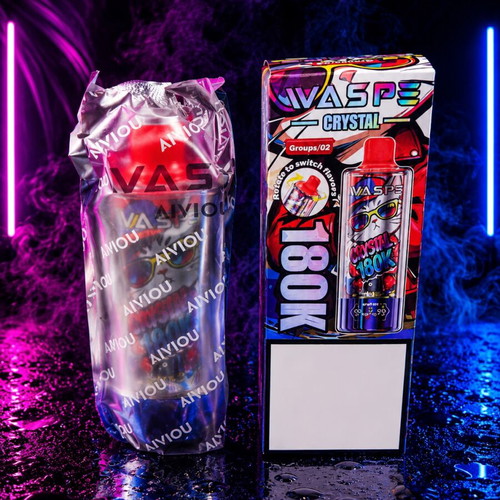 Crystal Vape 180000 Puffs Premium Edition 8-in-1 Flavors