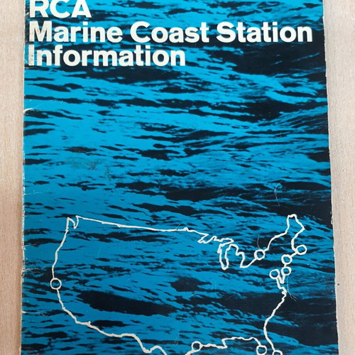 RCA Marine Coast Station Information flyer used