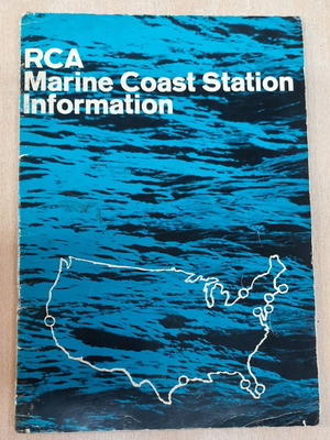 RCA Marine Coast Station Information flyer used
