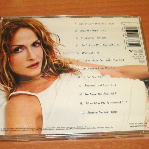Anna Vissi Everything I Am CD used, pop