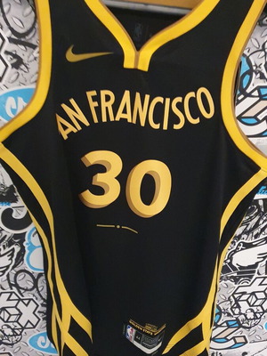 Stephen Curry Golden State Warriors City Edition 2023/24 нов размер medium