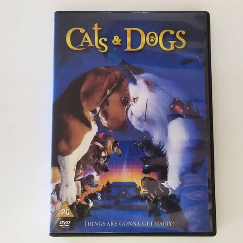 Cats & Dogs DVD like new, dubbed comedy action
