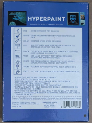 Hyperpaint Atari ST like new