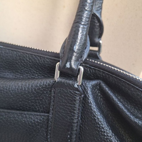 DKNY handbag, black with silver details