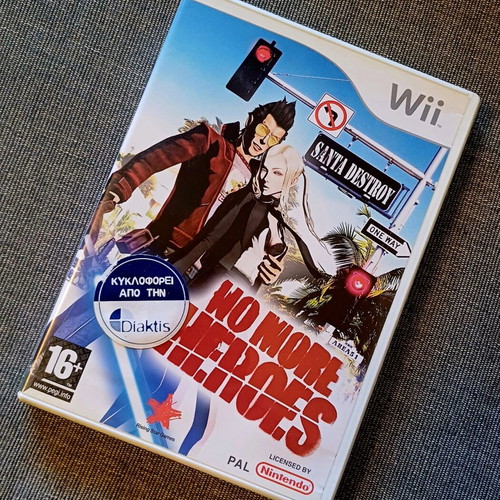No More Heroes Wii used, complete and in excellent condition