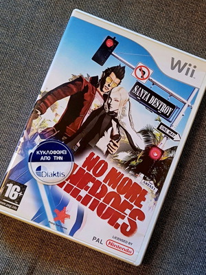 No More Heroes Wii used, complete and in excellent condition