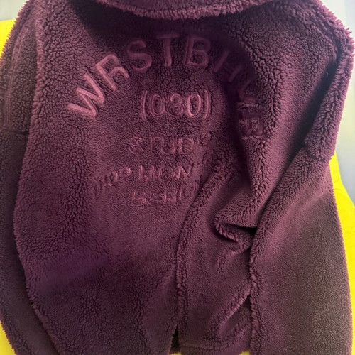 Wrstbhvr fleece jacket oversized fit like new, size M