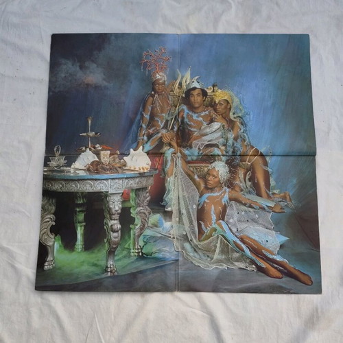 Collectible music record like new with limited edition poster