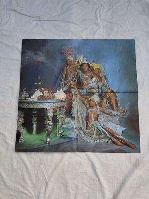 Collectible music record like new with limited edition poster