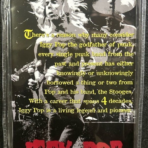 Iggy Pop 7” Neca music action figure new, sealed