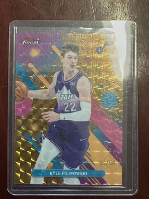 Κάρτα Kyle Filipowski 2025-26 Topps Finest Common Gold Geometric Base σαν καινούργιο
