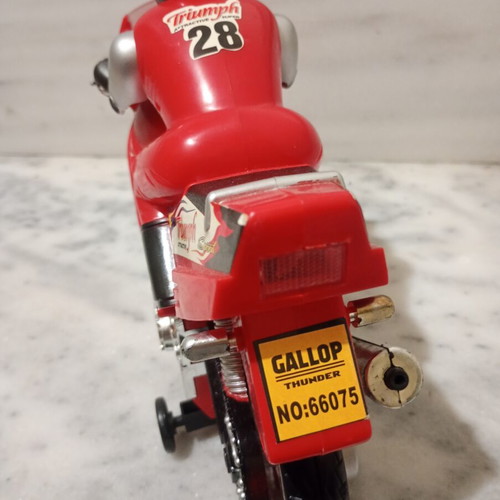 Motorcycle toy with sound and lights used