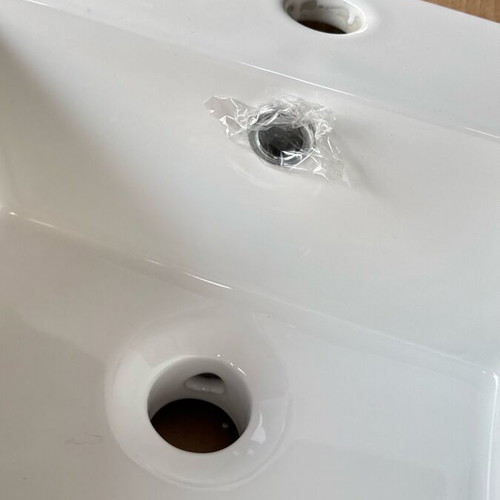 Sink new, unused, dimensions 44x43x19 cm