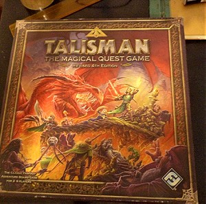 TALISMAN the magical quest game revised 4th edition επιτραπέζιο παιχνίδι