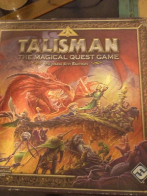 TALISMAN the magical quest game revised 4th edition επιτραπέζιο παιχνίδι