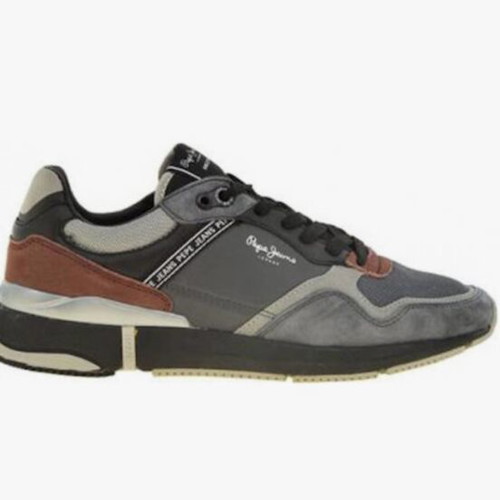Pepe Jeans sneakers size 45 like new, black and grey