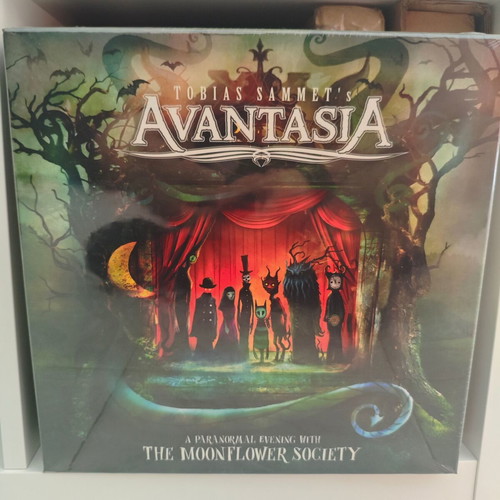Tobias Sammet's Avantasia A Paranormal Evening With The Moonflower Society boxset new, metal
