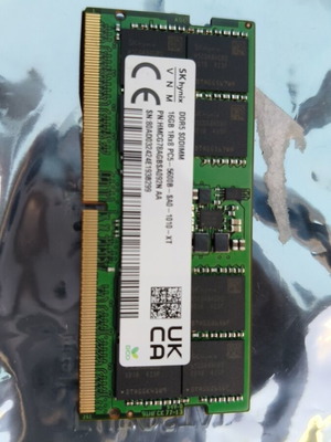 Hynix DDR5 16GB 5600 RAM σαν καινούργιο